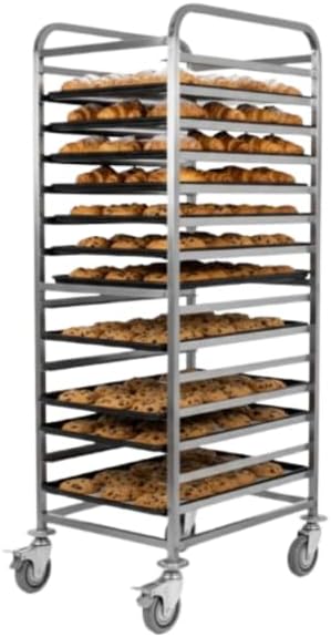 Chariot Pâtissier Inox 15 Niveaux : L’Échelle de Boulangerie Professionnelle Ultime pour votre Laboratoire