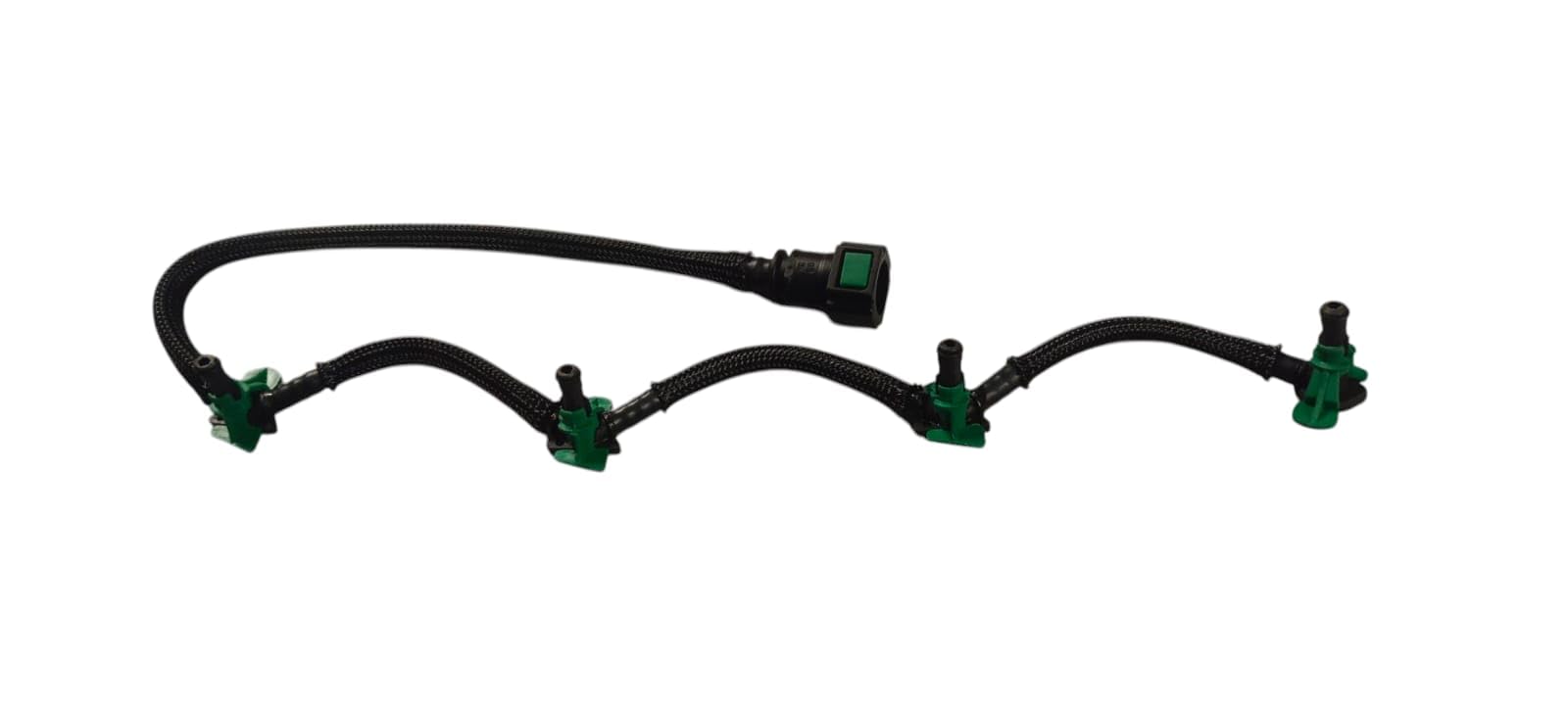 Rubber Fuel Injector Overflow Pipe for Ford EcoSport 1.5L TDCi Diesel, Black-image-24