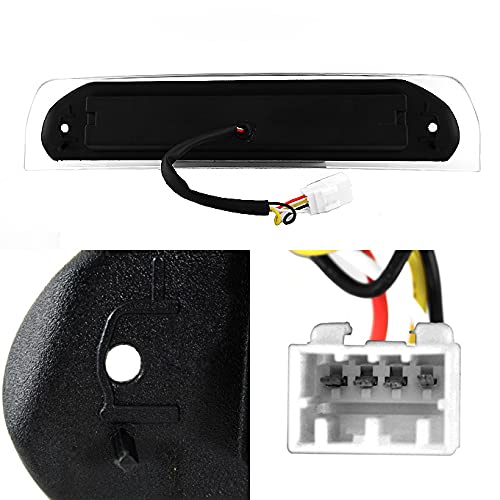 AKKON - For 2002-2008 Dodge Ram 1500 2003-2009 2500/3500 Pickup Truck Black LED 3rd Brake Lamp Cargo Light