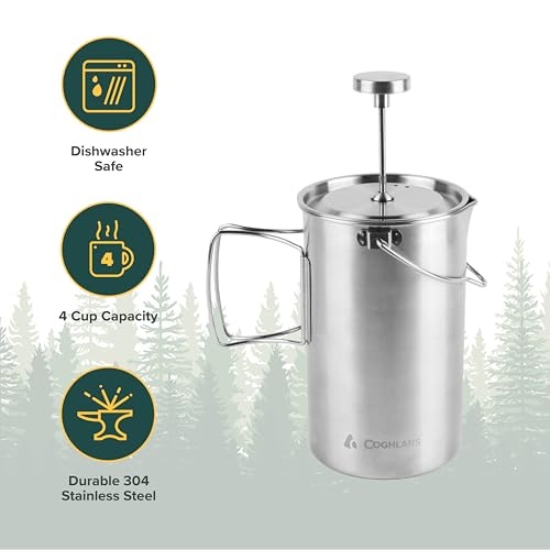 Coghlan's 4-Cup Stainless Steel Press