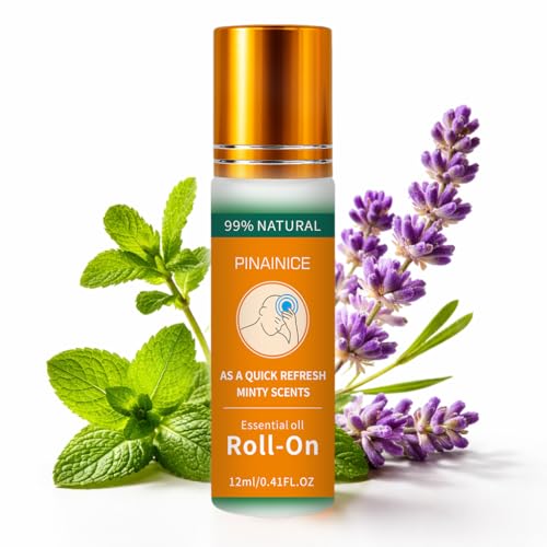Aceite esencial para alivio de migrañas en roll on miniatura 1