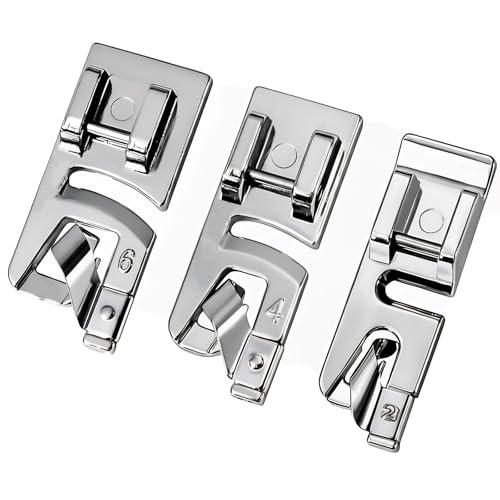Set de 3 Pies de Prensatelas para Dobladillo Estrecho miniatura 4