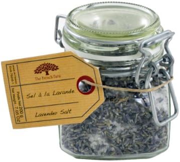 French Farm Collection, Lavender Salt, 7.1-Ounce Glass Jar
