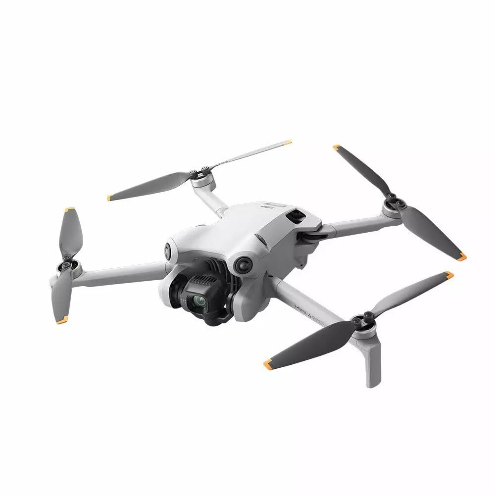 DJI Mini 4 Pro Fly More Combo mit DJI RC 2 Fernsteuerung (Bildschirmfernsteuerung), faltbare Mini-Drohne mit 4K-Kamera, unter 249g, 34 Minuten Flugzeit, 2 zusätzliche Akkus, Klasse-C0