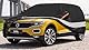 Holthly Autoabdeckung SUV Passend für VW T-ROC Volkswagen T-ROC Cabriolet(2017-2025) 10 Schichten Vollgarage Auto Abdeckplane 100% Wasserdicht Autoplane Outdoor Autogarage