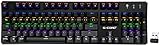 G-Cord Wireless Mechanical Gaming Keyboard, 104 Keys Wired Keyboard with Numpad, Anti-Ghosting...