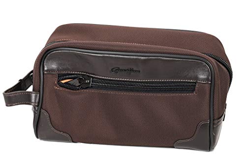 Trousse de toilette Gérard Hénon Brooklyn en cuir supérieur pour homme élégant