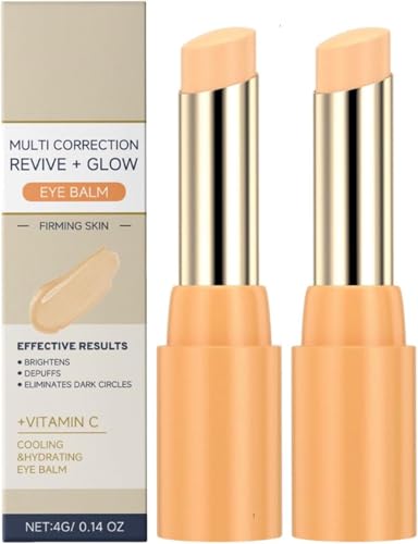 Crema Para Los Ojos En El V-Italian C Stick, 2 Piezas De b-álsamo o-jo Luminoso, o-jo De Crema De pal-o Y Ojos Hidratantes, Cremas Para Los Hombres Y Hombres Portátiles Y Hombres
