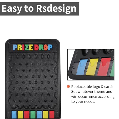 Juego de mesa Plinko grande plegable 31x21 pulgadas miniatura 4