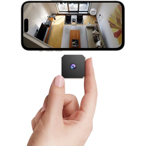 J-SINIGIDIN Mini Spy Camera Wireless Hidden Home Indoor Cameras 1080P Car Camaras 2025 New Smart Home Camara Baby for House Office Outdoor Cams Mobile APP Remote Tiny Pet Dog Cam