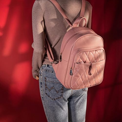 Image of Comfabie Backpack for Women | Office,Travels & Daily Use | Trendy & Casule Backpack | Stylish Vegan Leather Backpack Bags for College Girl | Shoulder Bag for office | Best Gift for Wife Sister Friend