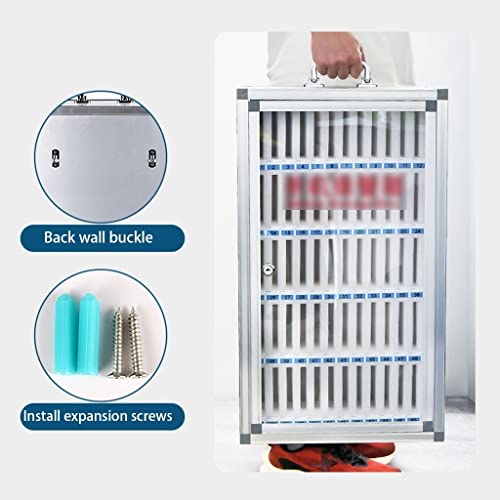 Armoire murale 6 emplacements portable pour trier et ranger