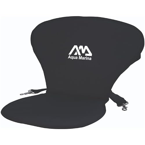 Aqua Marina High Back iSUP Seat, for Breeze/Vapor/Fusion/Beast/Magma/Triton, Black