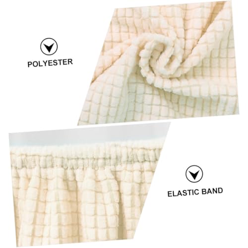Funda para Sillón Reclinable de poliéster blanco resistente 7