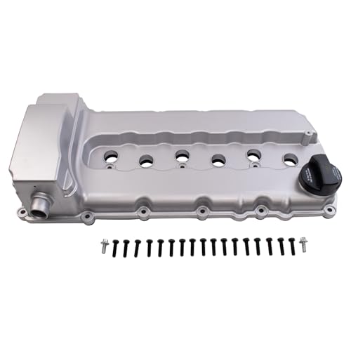 Image of TRQ Valve Cover Compatible with 09-16 CC 06-18 Passat 07-10 Q7 07-17 Touareg