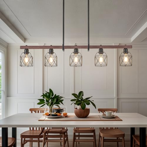 Ruibutrade Rustic Farmhouse Island Chandelier – Modern Lighting - Image 2