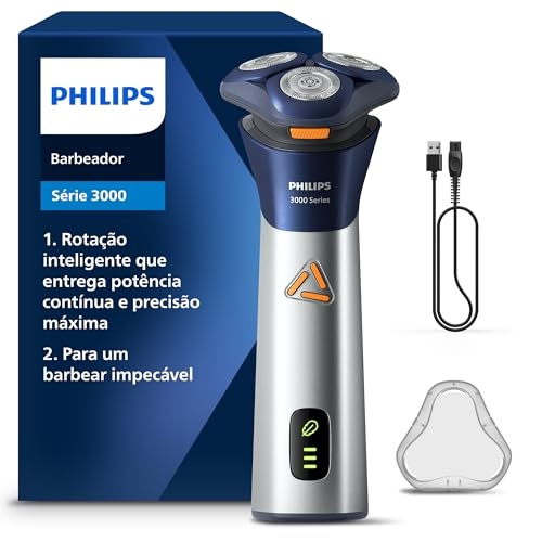 Barbeador Elétrico Shaver Série 3000 6D S3881/00 Philips