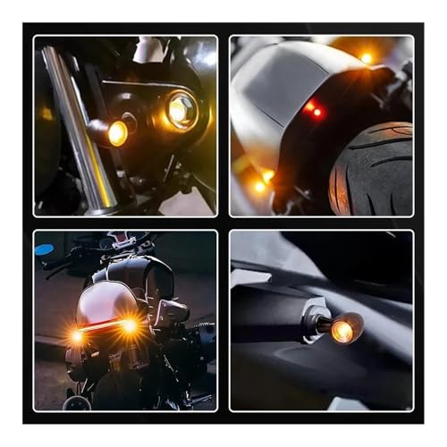 Indicateur direction clignotant LED moto trajet urbain