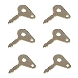 LEFITPA 6 Pack Replacement K962338 K920929 Ignition Key for David Brown 1190 1194 1210 1212 1290 1294 1390 1394 1410 1412 1490 1494 1594 1690 1690 Turbo 1694 770 780 880 885 990 995 996 Models
