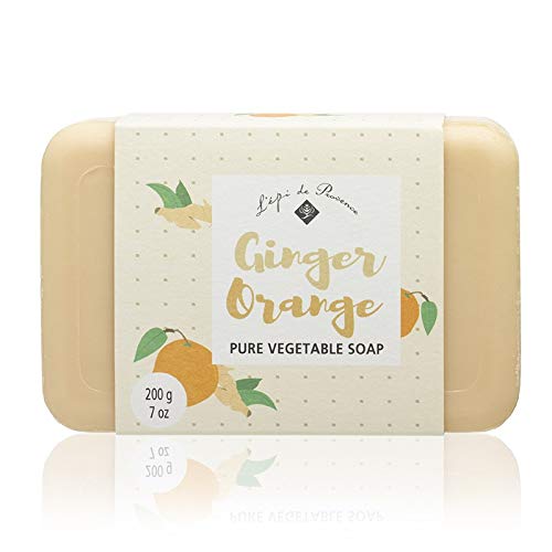 4 Bars of L'epi de Provence Triple Milled Ginger Orange Shea