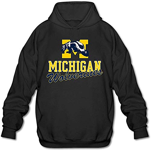 JWP Agongda Men University of Michigan UMich U of M Michigan Wolverines Logo Sweatshirts