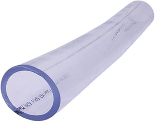 Food Grade Clear PVC Tubing, 1-1/2