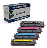 Le paquet comprend : 4 paquets (1xNoir, 1xCyan, 1xJaune, 1xMagenta)