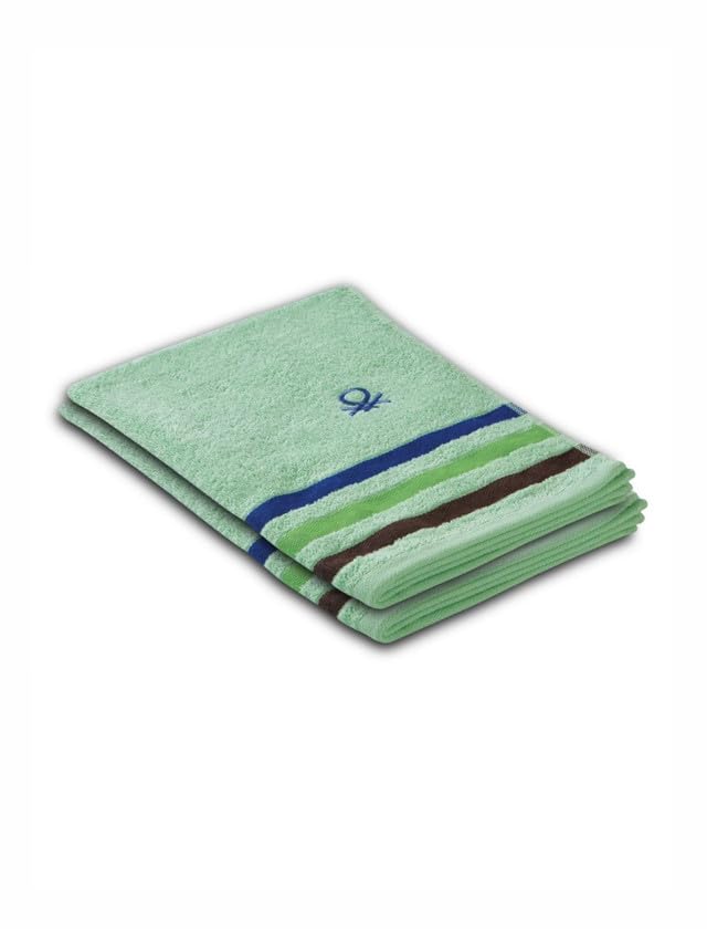 Image of United Colors of Benetton Rainbow Cotton Hand Towel | Set of 2 | 40x60 cm | Patina
