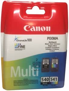 2 Printer Cartridges For Canon Pixma MX395, MX 395, Black, Colour - View #13