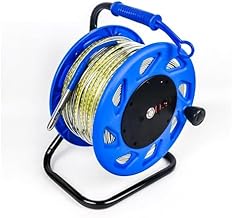 Medidor de nivel de agua portátil para pozos profundos y pozos, herramienta de medición de profundidad precisa para monitoreo de aguas subterráneas