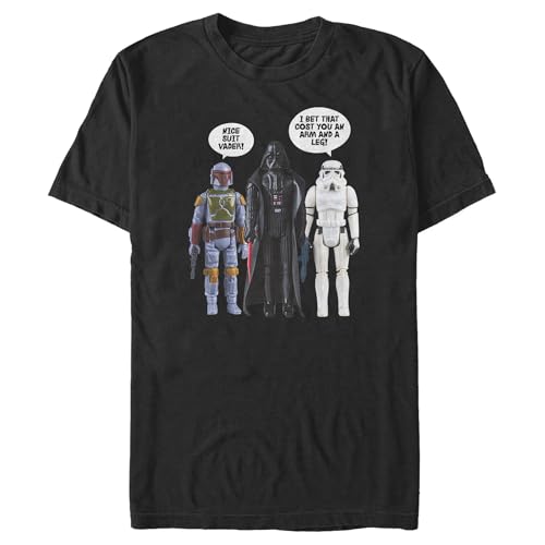 T-Shirt Star Wars Figurines Empire Homme : Anti-Déformation et Doux