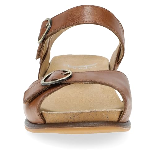 Image of Dansko Candace Wedge Sandal for Women -Comfortable Wedge with Arch Support -Fully Adjustable Straps-Versatile Casual to Dressy Footwear -Lightweight Rubber Outsole