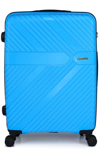 Image of ACEPACK Dawn Small Size Lightweight Luggage - Recyclable Polypropylene, Anti-Theft Double Safety Zipper, Built-in Number Lock, 3-Year Warranty (20,Aquarius Teal)