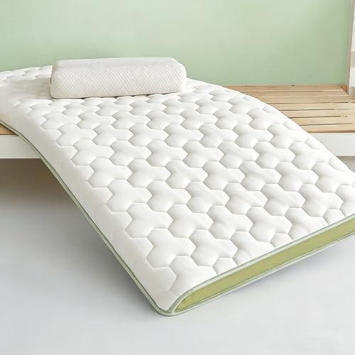 Peiaw Colchón 25 cm Medios-Firme,Espuma con Memoria y Capa de Alta Elasticidad,Malla de Celdas 5D Transpirable,Colchón en Caja,Soporte para la Columna Vertebral para un Sueño Profundo(10cm,80x190cm)