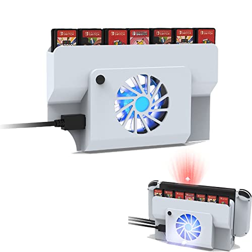 CSKB Cooling Fan for Nintendo Switch OLED, Dock Fan for Switch OLED