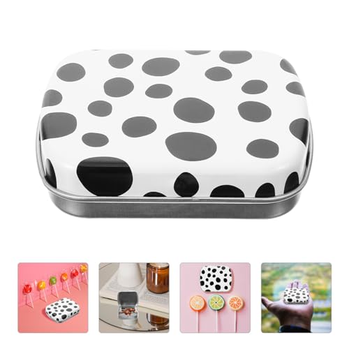 Caja rectangular metálica mini 4 piezas Holibanna miniatura 7