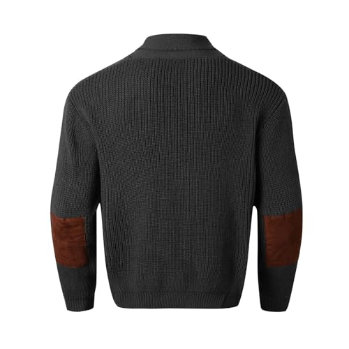 Jersey hombre cardigan con botones y bolsillos de corte ajustado 4
