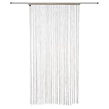  CORTINA DE HILOS color LINO (beige) - 90 X 200cm.