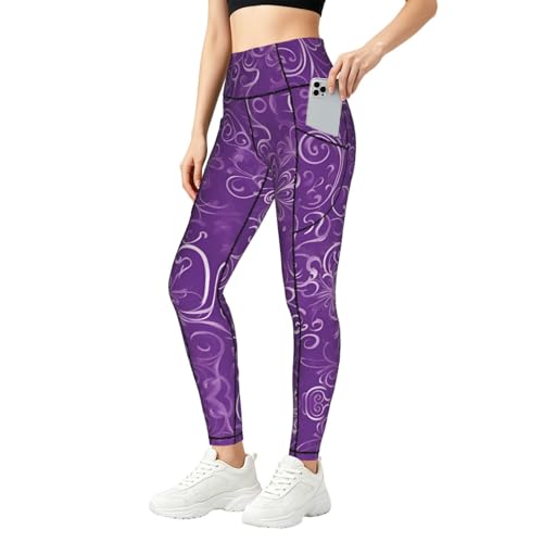 Leggings de entrenamiento con bolsillos laterales y tejido elástico transpirable
