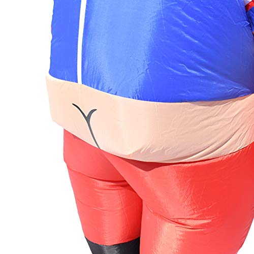 ALEKO ICP04 Halloween Inflatable Party Costume - Pot Belly #1 Sports Fan - Adult Sized - Image 6