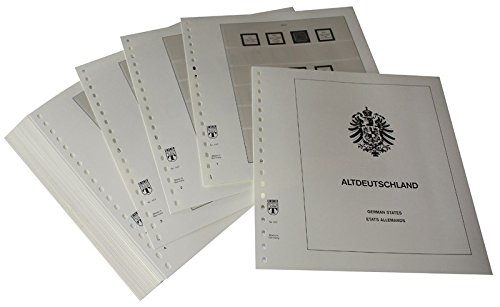 Feuilles pré-imprimées Allemagne LINDNER classeur AltAllemagne