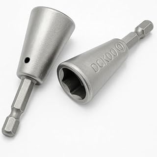 2-Pack Wire Twisting Stripping Tools, 6mm Hex Shank Cable Stripper and Twister, Wire Nut Spinner, Compatible with Electrical Power Drill Drivers