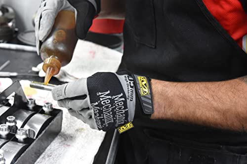 Mechanix Wear: Tactical Specialty 0,5 mm Arbeitshandschuhe für hohe Fingerfertigkeit (Groß, schwarz/grau)