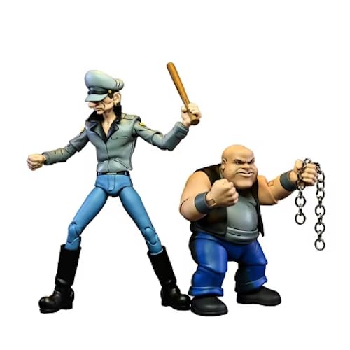 NECA TMNT Cartoon Tall Thug and Short Gangster