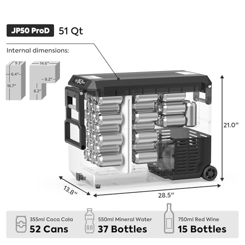portable car refrigerator dual zone Bundle product image