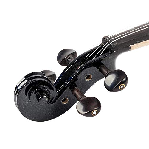 image for Ktaxon Acoustic Electric Violin, 4/4 Violin with EQ preamp and Ebony A