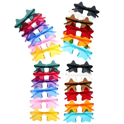 Lunettes de soleil sans monture pour plage et anniversaire estival