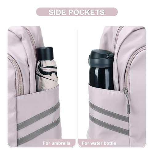 coofay Gym Backpack For Women Waterproof Backpack With Shoe Compartment Lightweight Travel Backpack Workout Sports Backpacks Large Gym Bag