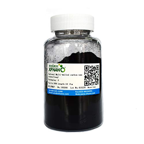 Research Grade Carboxylation Multi Walled Carbon Nanotubes Powder MWCNTs with Outer Diameter 30-50nm Purity 95%-Same Day Priority Shipping