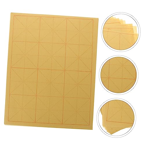 STOBOK 80 Folhas De Papel Xuan Prático Papel De Caligrafia Profissional Papel Xuan Papel Cru Papel D